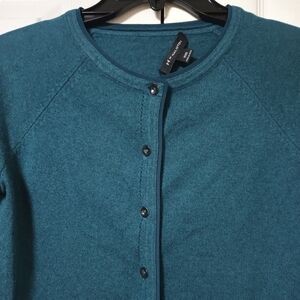 H by Halston Teal Green Cardigan